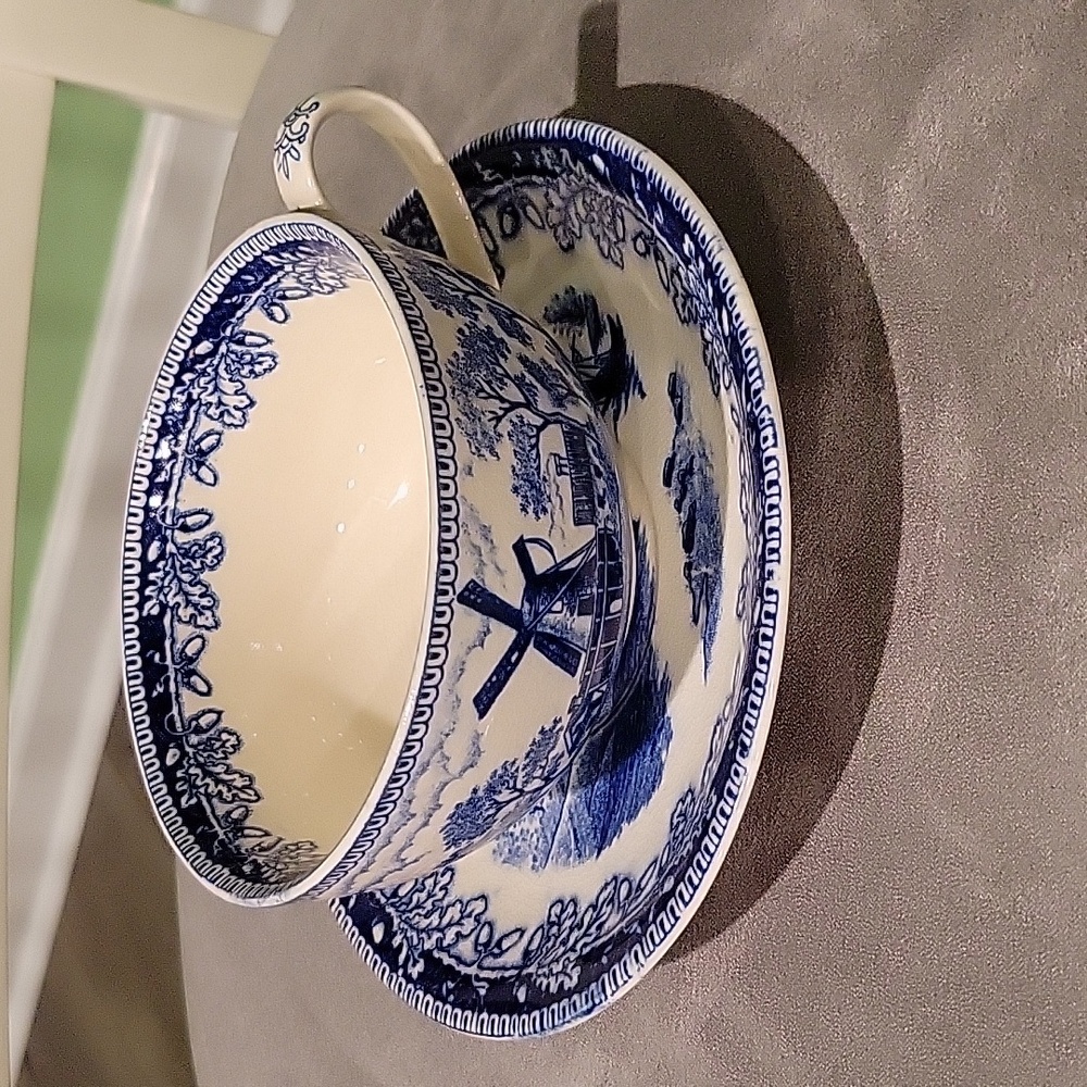 Japanese cup and plate. Excellent condition.